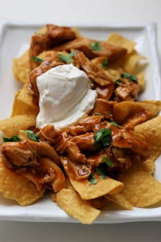 Slow Cooker 5-Ingredient Enchilada Chicken