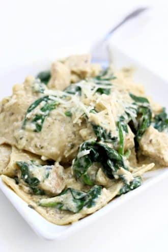 Instant Pot White Chicken Lasagna