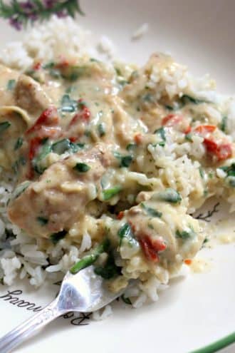 Instant Pot Creamy Tuscan Chicken