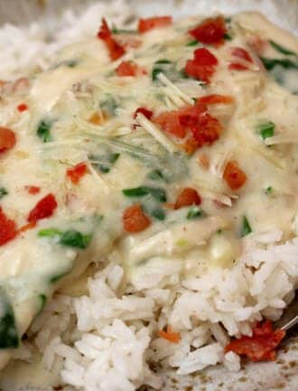 Instant Pot Garlic Parmesan Bacon Chicken