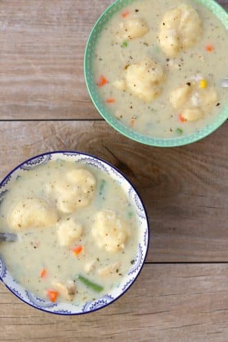Slow Cooker Chicken and Dumplings