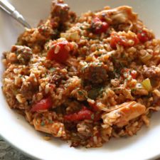 Instant Pot Chicken and Sausage Jambalaya