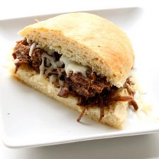 Slow Cooker Garlic Beef