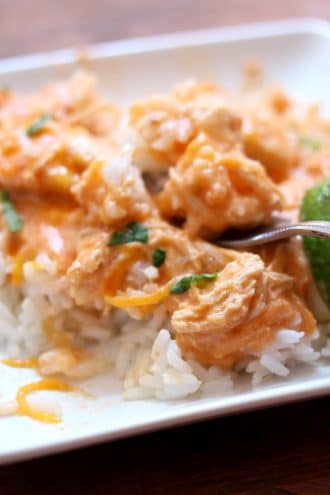 Instant Pot Creamy Salsa Chicken