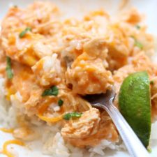 Instant Pot Creamy Salsa Chicken