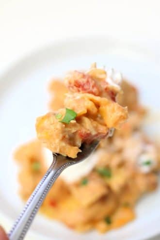 Slow Cooker King Ranch Chicken