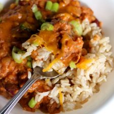 Slow Cooker Madras Lentils with Ground Beef