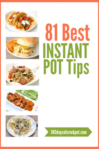 81 Instant Pot Tips