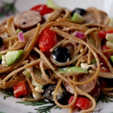 Instant Pot Greek Spaghetti