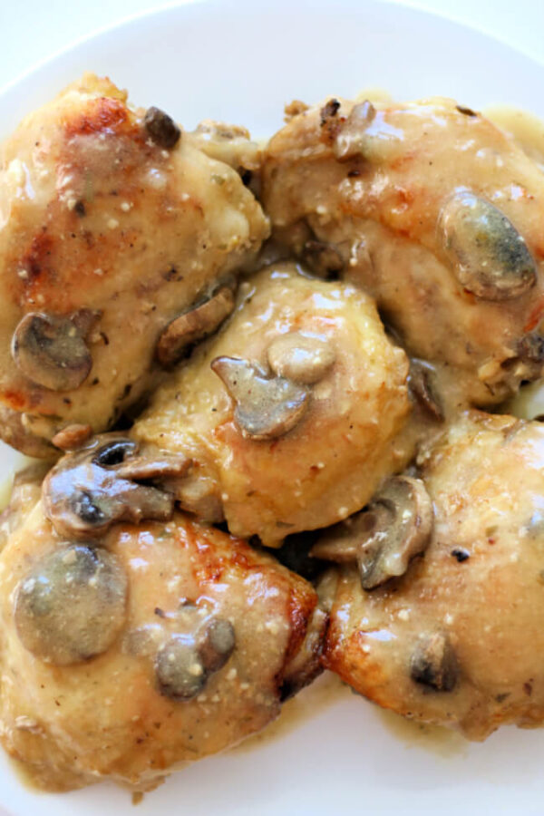 Slow Cooker Dijon Chicken - 365 Days of Slow Cooking and Pressure Cooking