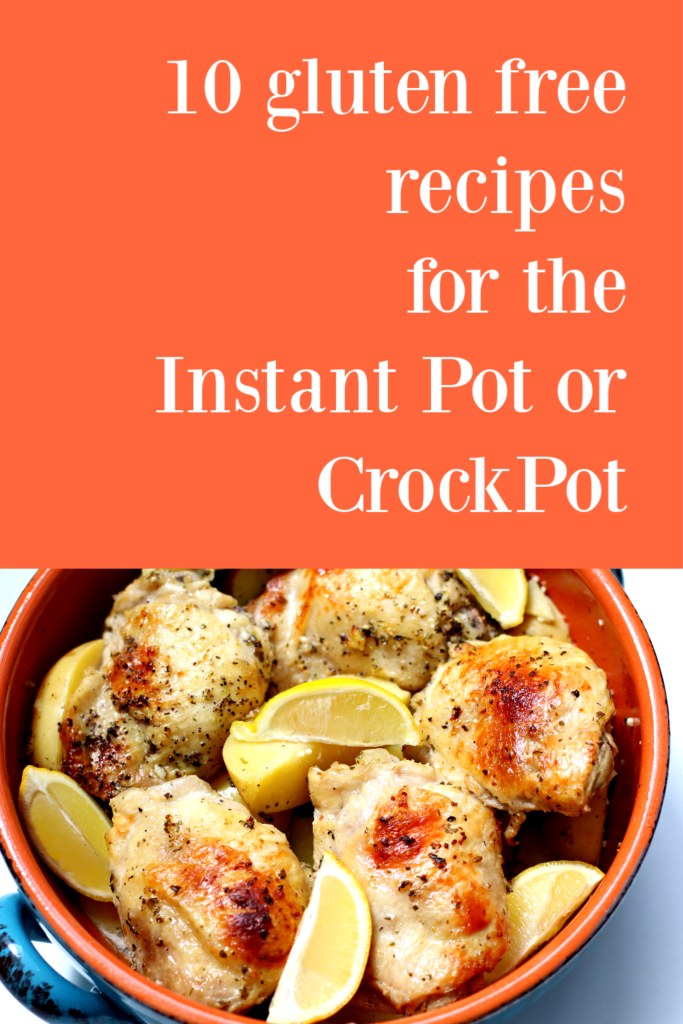 Looking for gluten free recipes? Here are 10 different Gluten Free Instant Pot and Slow Cooker Recipes that are all super delicious and naturally gluten free! 