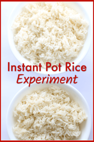 How to make white rice in the Instant Pot