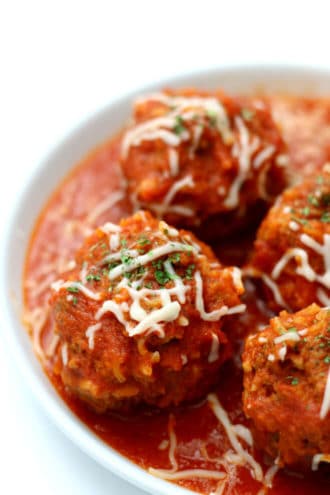 Instant Pot Porcupine Meatballs