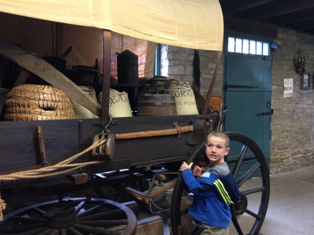 Pioneer wagon wheel