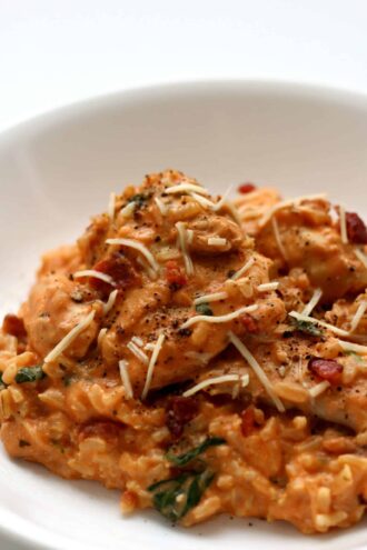 Instant Pot Chicken Ranch Rice