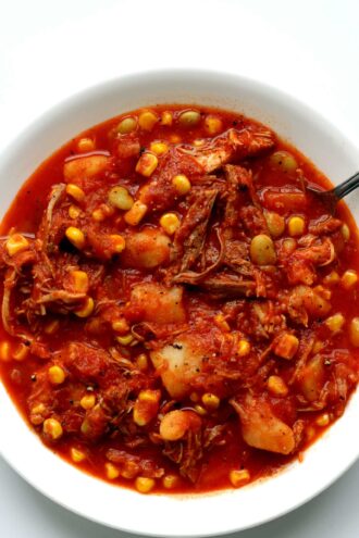 Slow Cooker Alabama Camp Stew