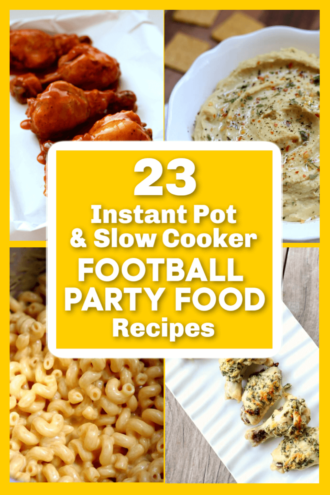 Instant Pot and Slow Cooker Football Party Recipes
