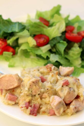 Instant Pot Chicken Cordon Bleu Casserole