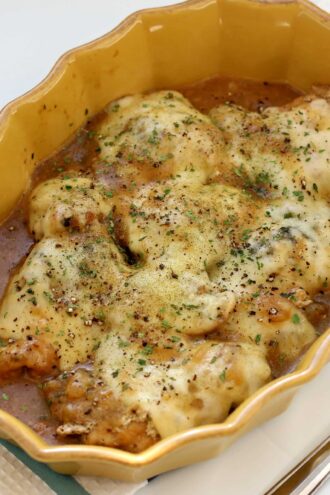 Instant Pot French Onion Chicken