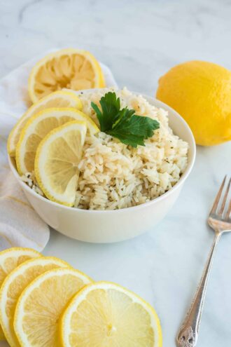 Instant Pot Lemon Rice