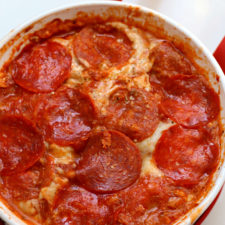 Open Faced Pizza Sandwich