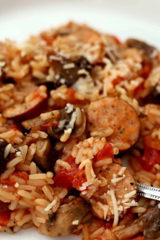 Instant Pot Sausage Rice