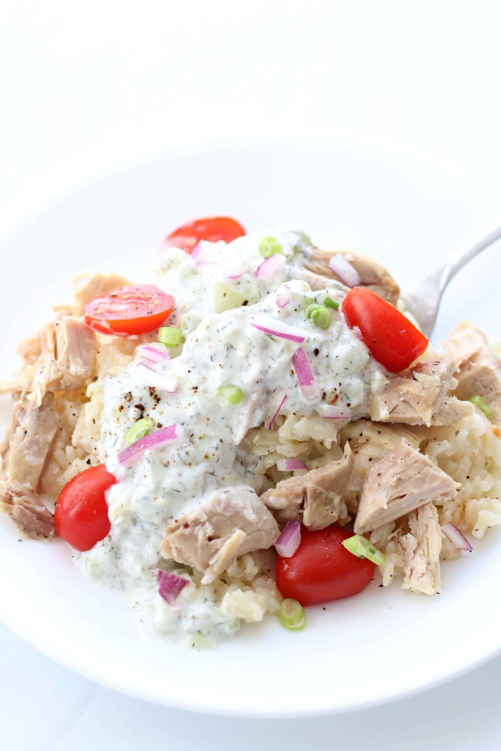 Instant Pot Smothered Greek Chicken and Rice 365 Days of Slow Cooking