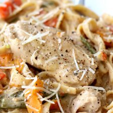 Instant Pot Teriyaki Chicken Alfredo
