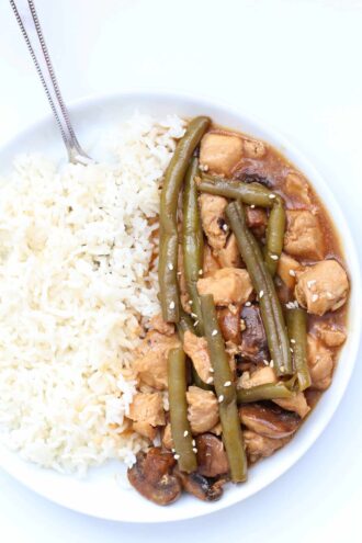 Instant Pot Mushroom Chicken with Green Beans
