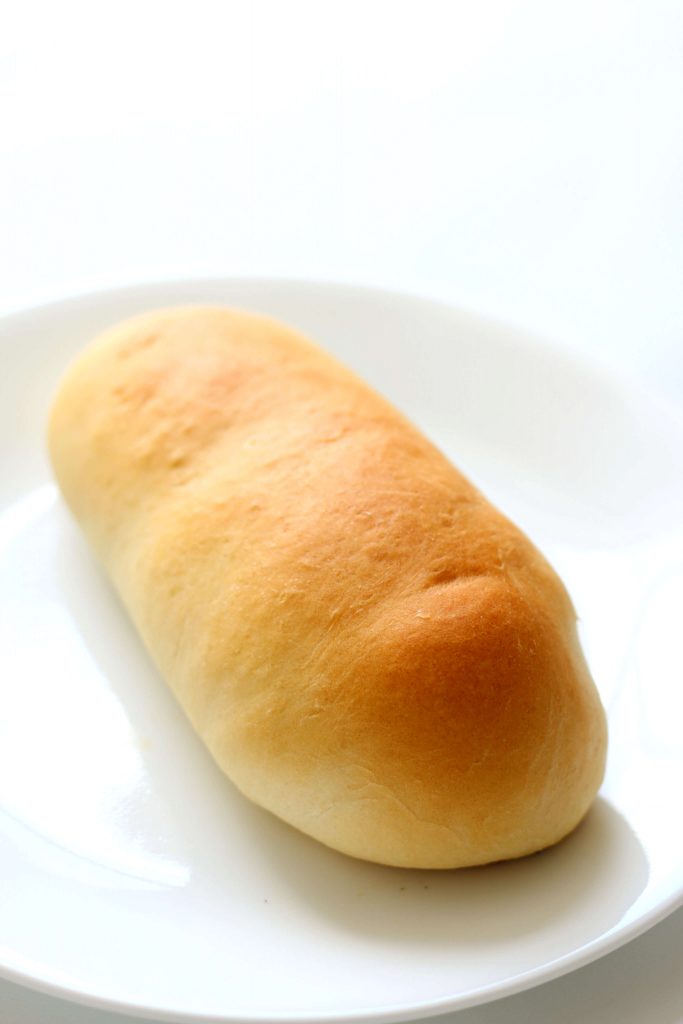 hoagie roll on a plate