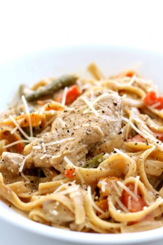 Instant Pot Teriyaki Chicken Alfredo