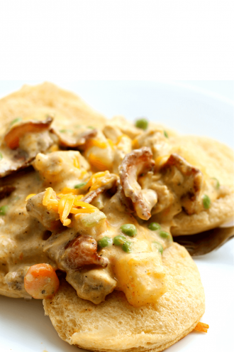 Instant Pot Bacon Cheddar Chicken Pot Pie