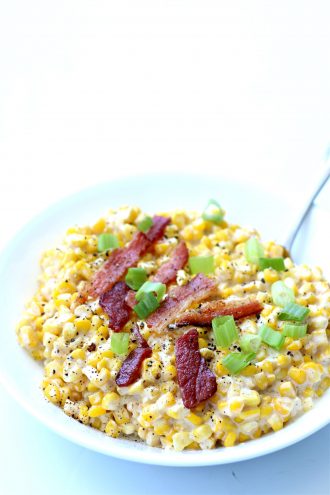 Instant Pot Creamed Corn with Bacon