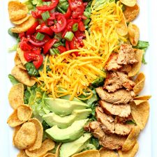 Instant Pot or Slow Cooker Chicken Taco Salad
