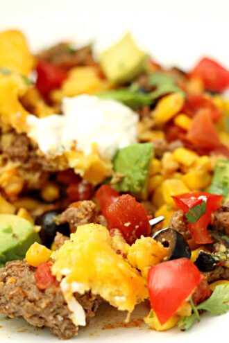Instant Pot Tamale Casserole