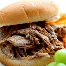 Instant Pot Pulled Pork with Lexington-Style BBQ Sauce
