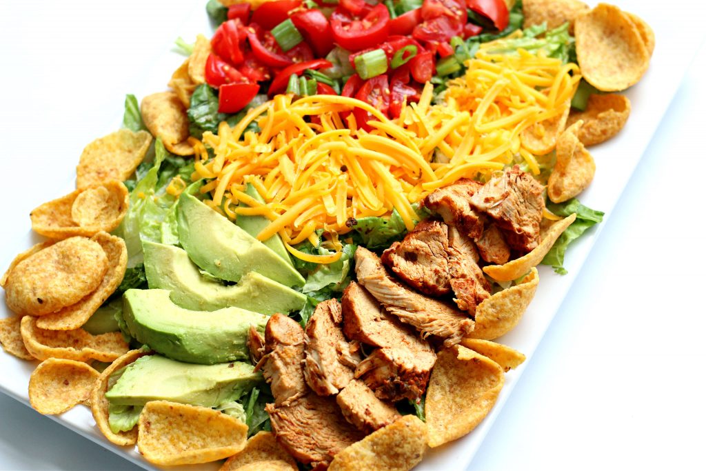 chicken taco salad recipe