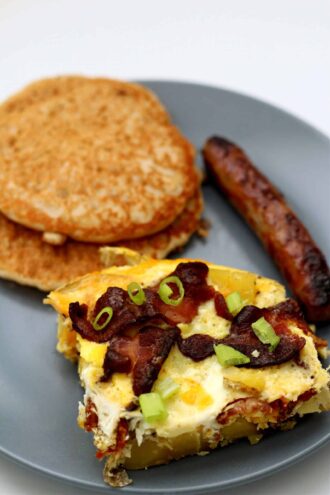 Instant Pot Bacon Egg Casserole