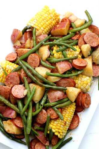 Instant Pot Smoked Sausage Country Boil