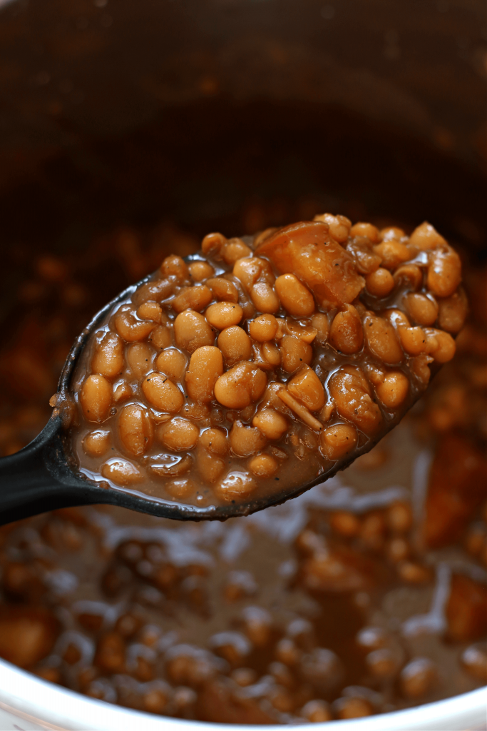 Instant baked beans