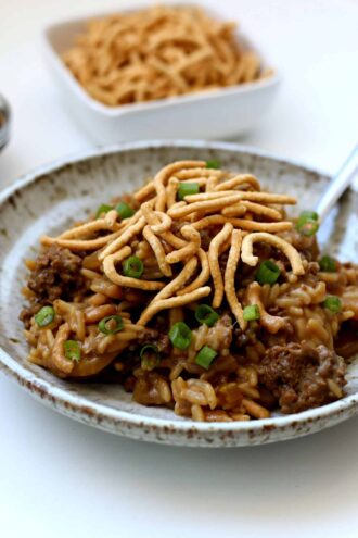 Instant Pot Chinese Beef Casserole