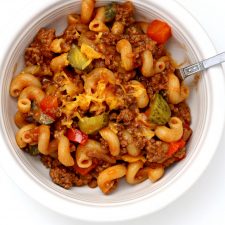 Instant Pot Sloppy Joe Casserole
