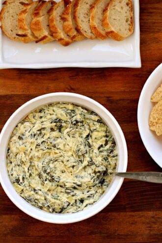 Instant Pot Spinach Artichoke Dip