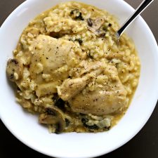 Instant Pot Cheesy Chicken and Rice