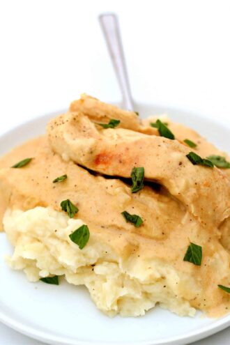 Instant Pot Creamy Garlic Chicken