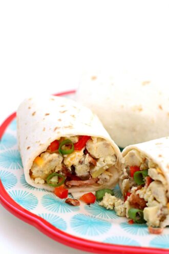Instant Pot Breakfast Burritos