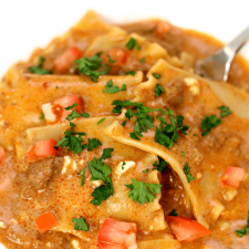 Instant Pot Enchilasagna