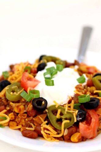 Instant Pot Macho Nacho Casserole