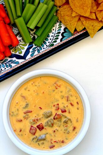 Instant Pot Sausage Queso Dip