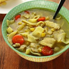 Instant Pot Amish Chicken Corn Soup